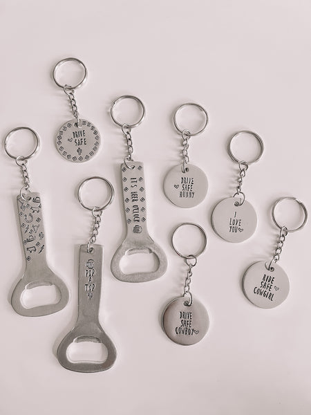 Keychains/Bottle Openers
