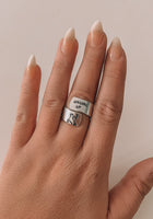 Cowgirl Up Wide Wrap Ring